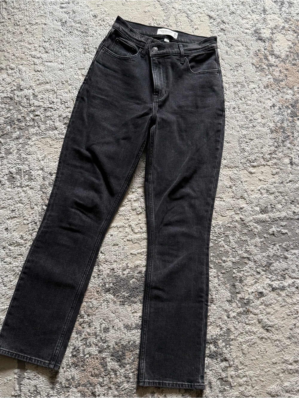 Abercrombie & Fitch 90s slim straight ultra high rise jeans